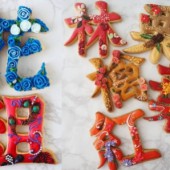 Bánh Cookie Kanji xinh đẹp khiến bạn không nỡ ăn